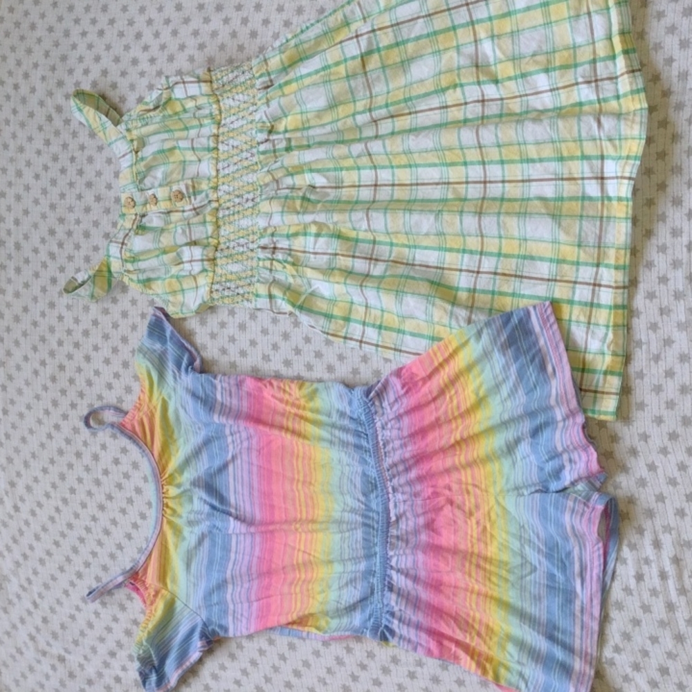 Bright Dress & Romper Set